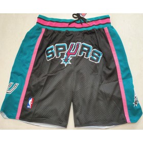 NBA San Antonio Spurs Uomo Pantaloncini Tascabili M003 Swingman